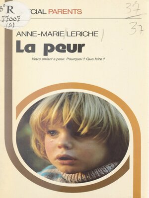 cover image of La peur